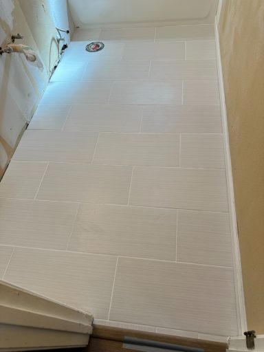 Updated tile bathroom floor installation in San Angelo TX. Updated tile bathroom floor installation in San Angelo TX.